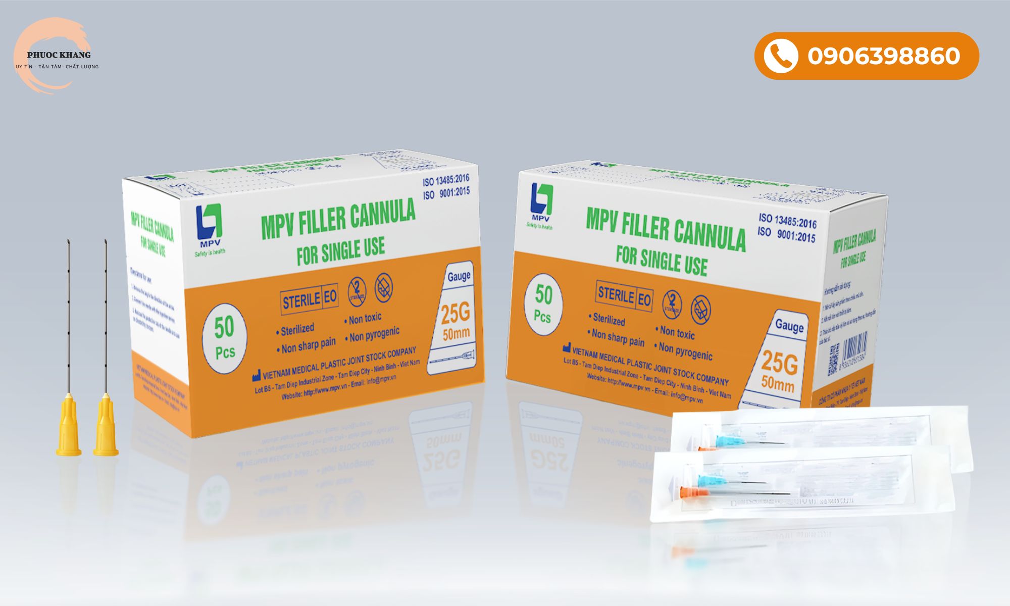 Kim Cannula 25G 50mm MPV