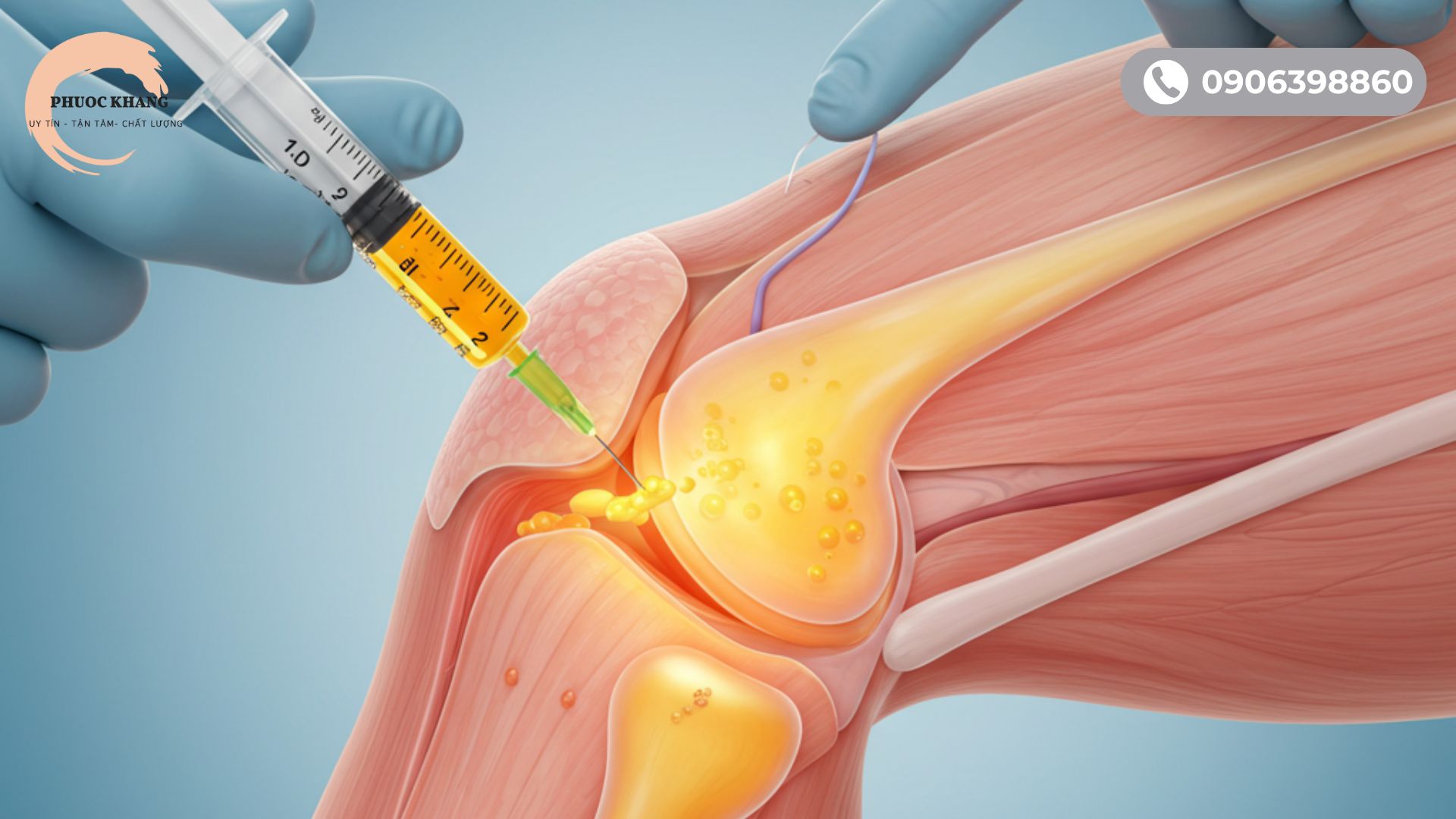 Tiêm PRP vào khớp gối