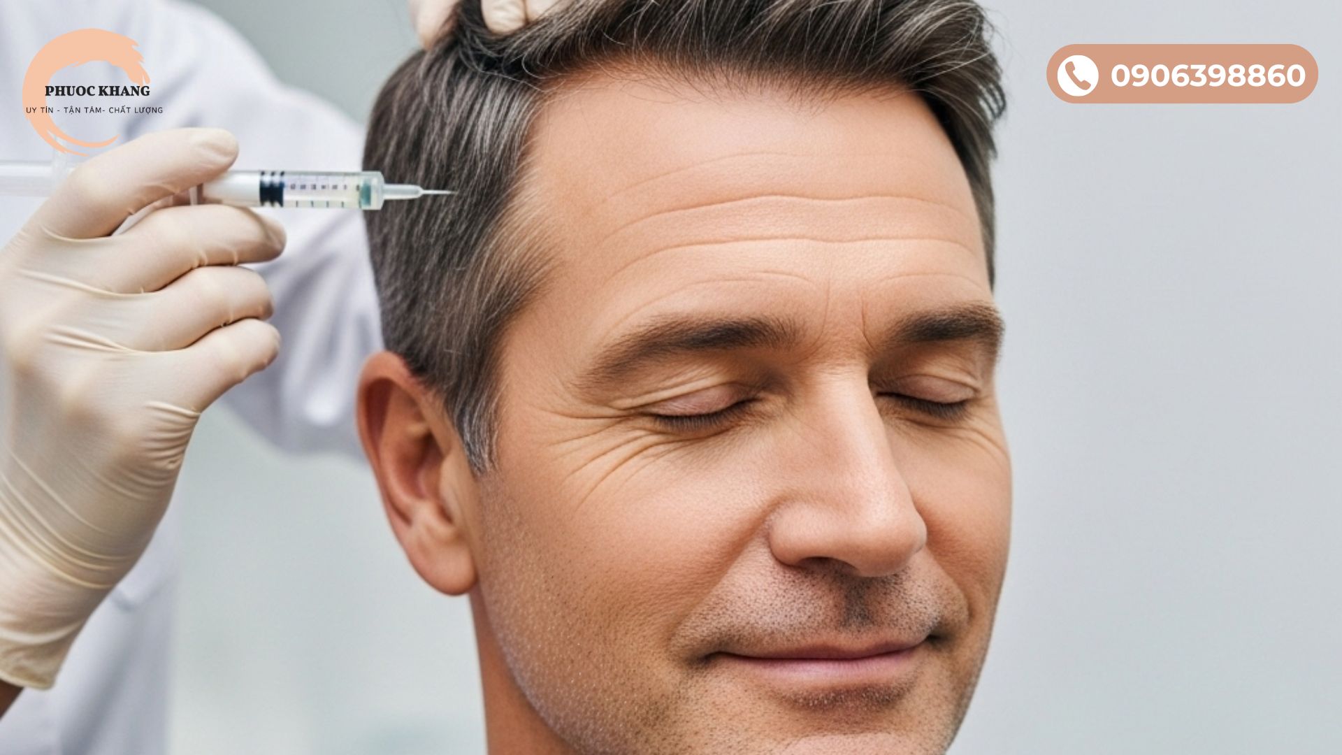 Giữ tâm lí thoải mái là bước quan trọng để giảm cảm giác khó chịu khi tiêm PRP 