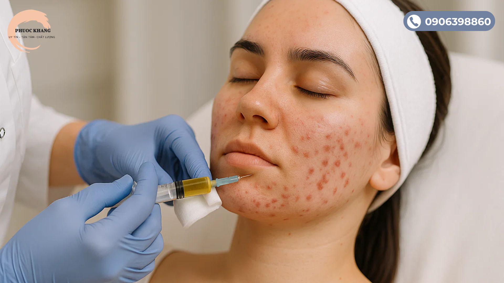 Dùng PRP trị mụn có hiệu quả?