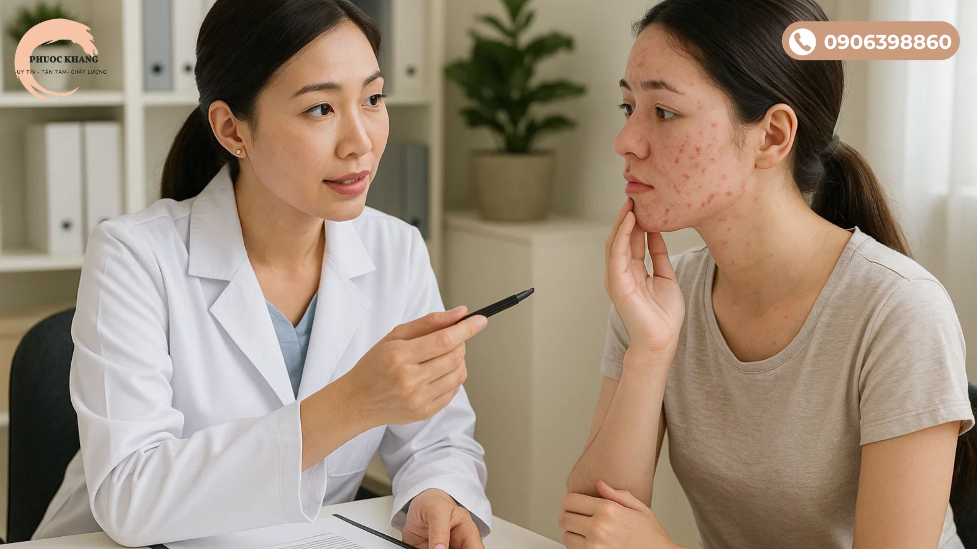 Cấy PRP để trị nhiều loại mụn
