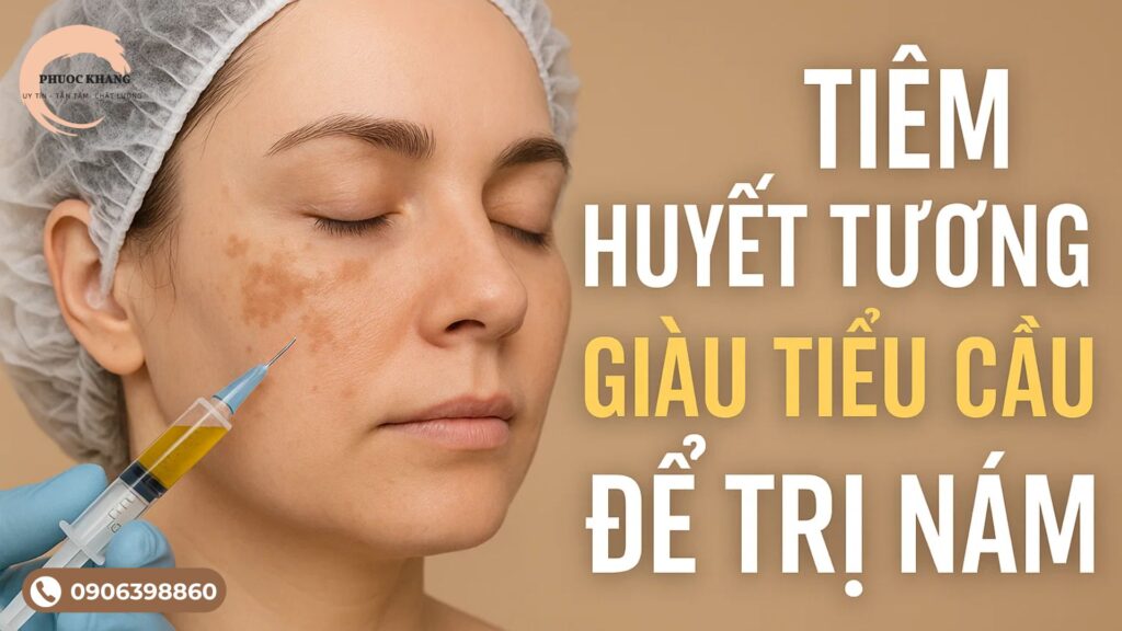 Phương pháp PRP trị nám