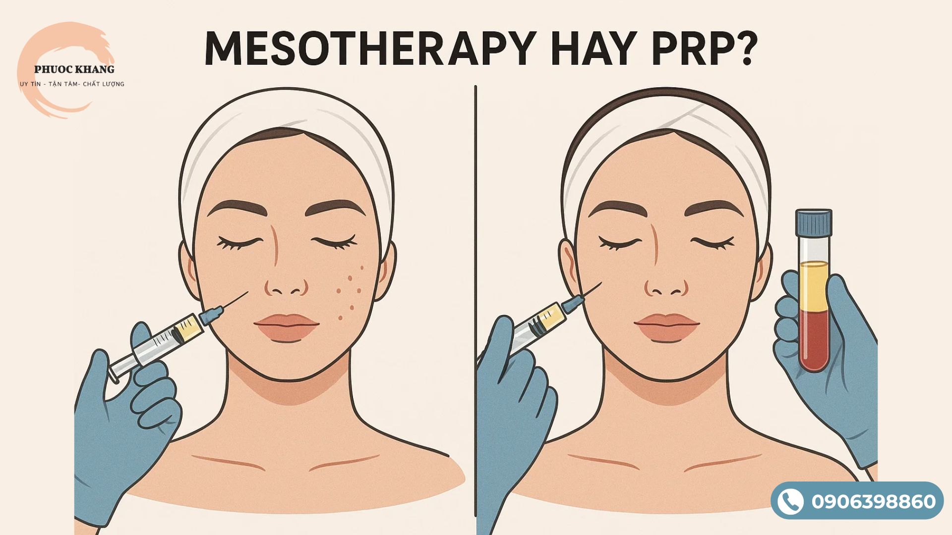 Meso PRP nên lựa chọn phương pháp nào?