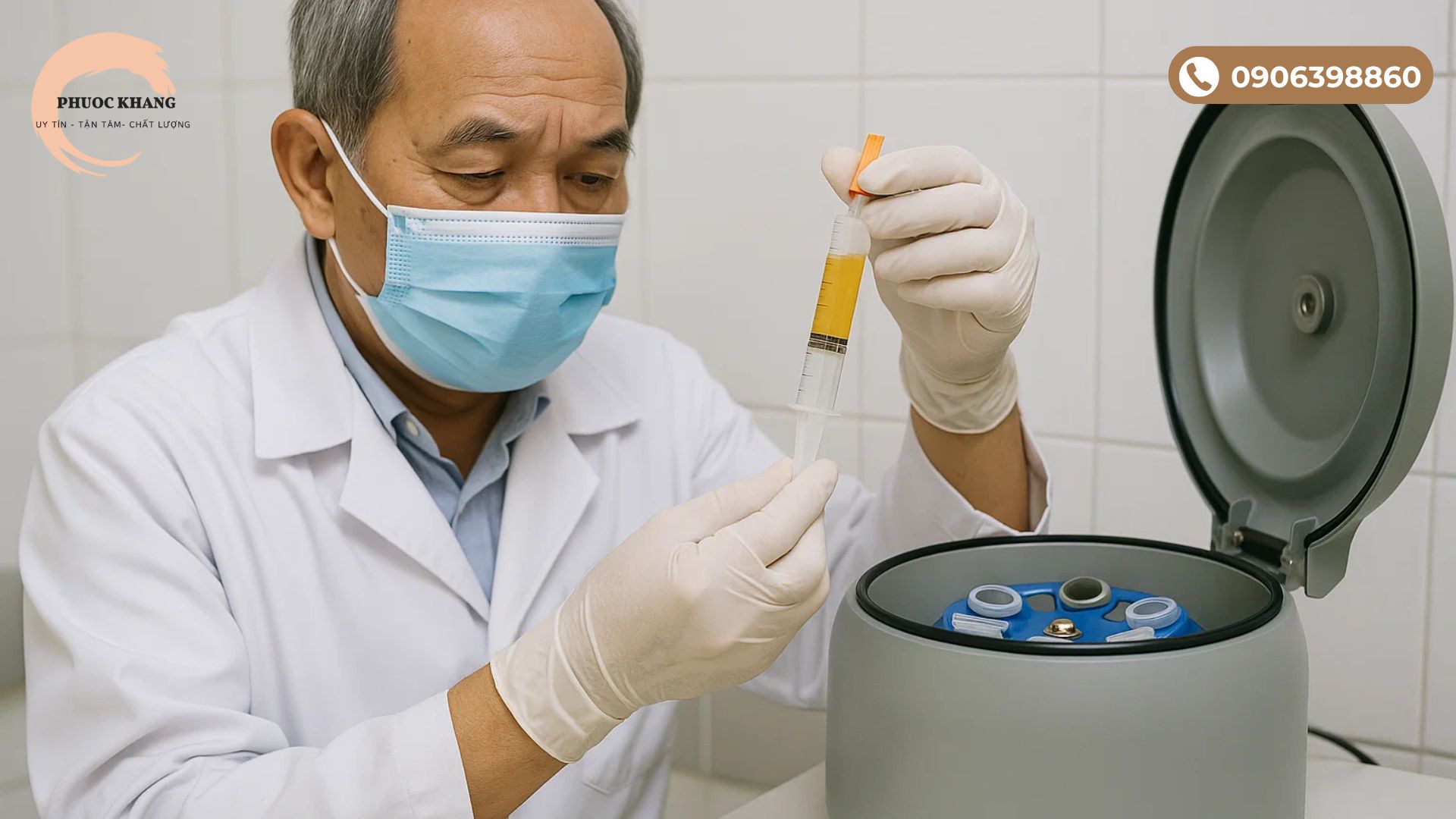 Công nghệ và phương pháp tách huyết tương ảnh hưởng đến giá bộ kit PRP