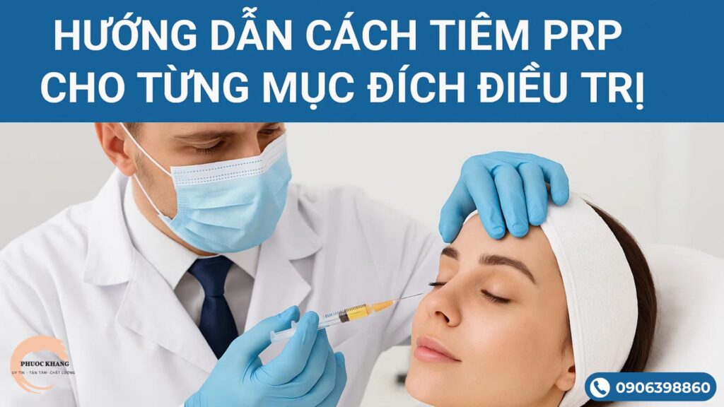 Cách tiêm PRP