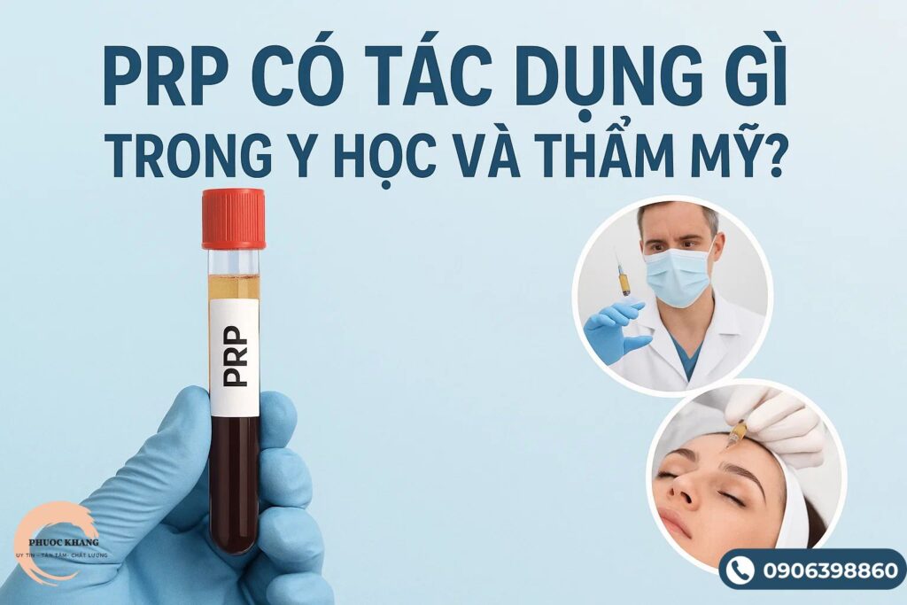 PRP có tác dụng gì?