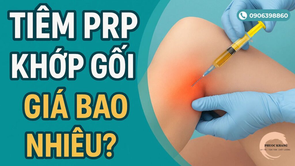 Tiêm PRP giá bao nhiêu?
