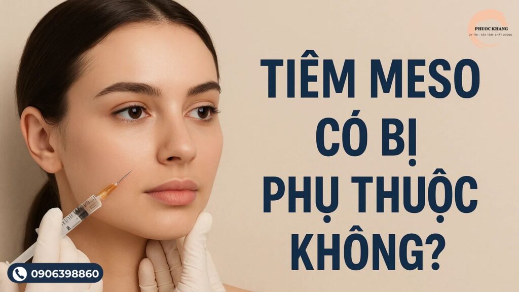 Tiêm meso có bị phụ thuộc không?