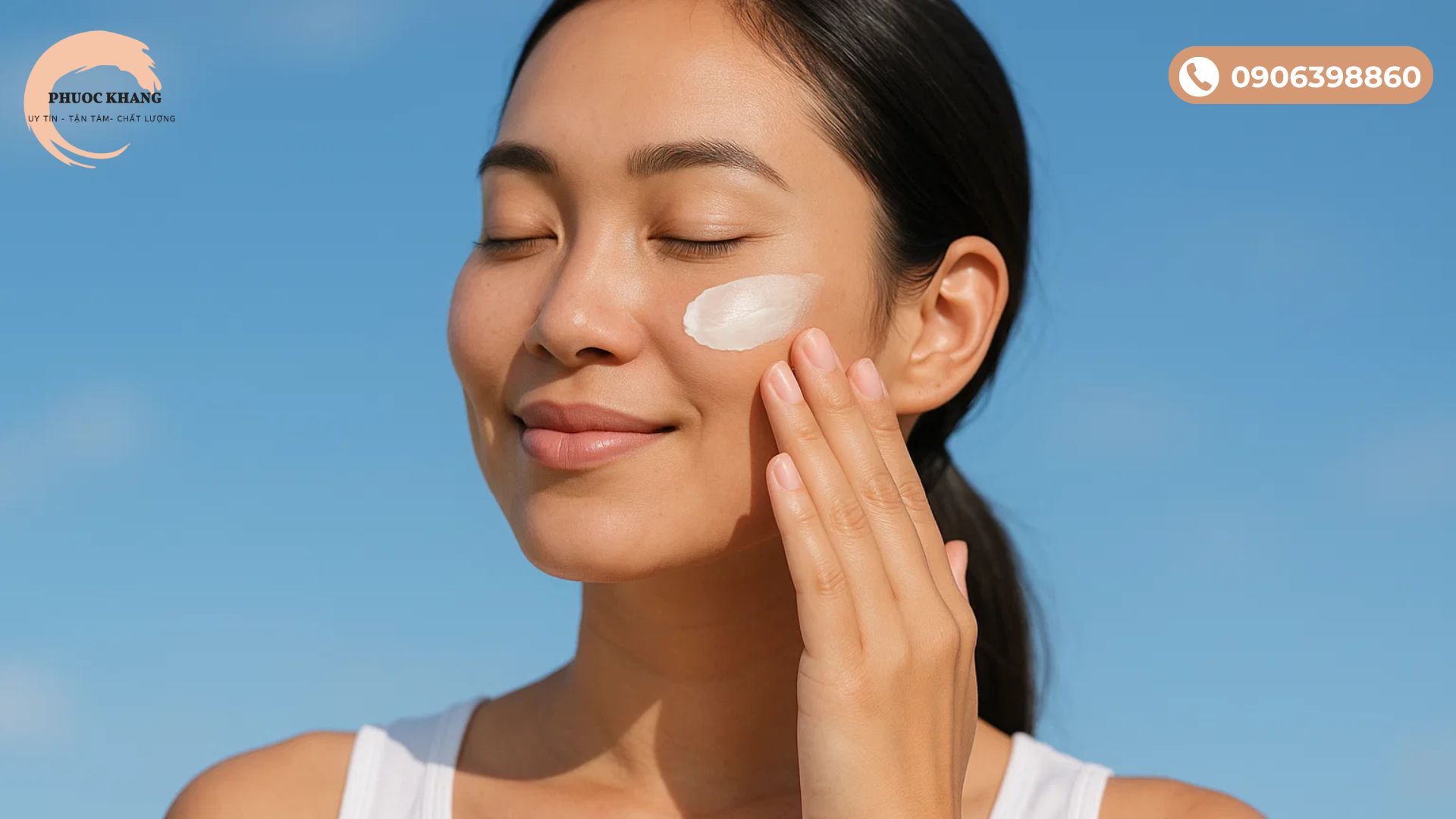 Nên thoa kem chống nắng sau khi tiêm meso