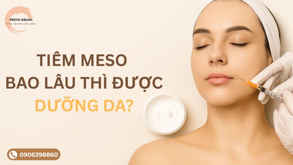 Sau tiêm meso bao lâu thì được dưỡng da?
