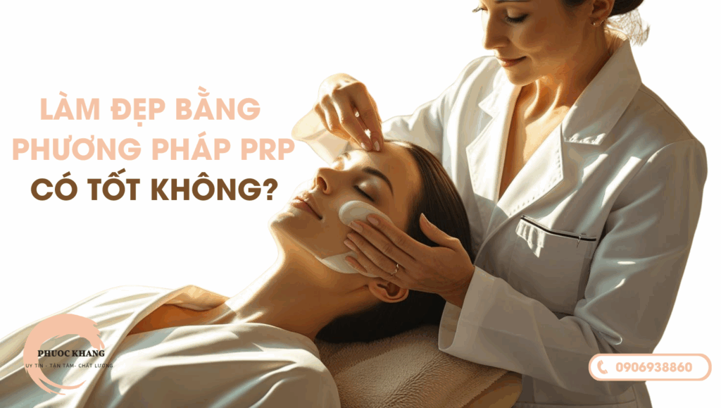 Làm đẹp bằng phương pháp PRP có tốt không