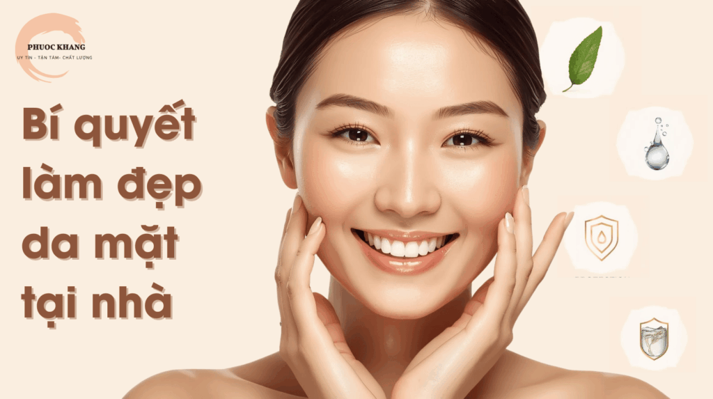 Làm đẹp da mặt tại nhà