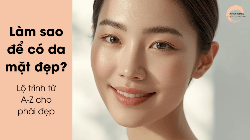 hướng dẫn làm sao để có da mặt đẹp và khỏe mạnh
