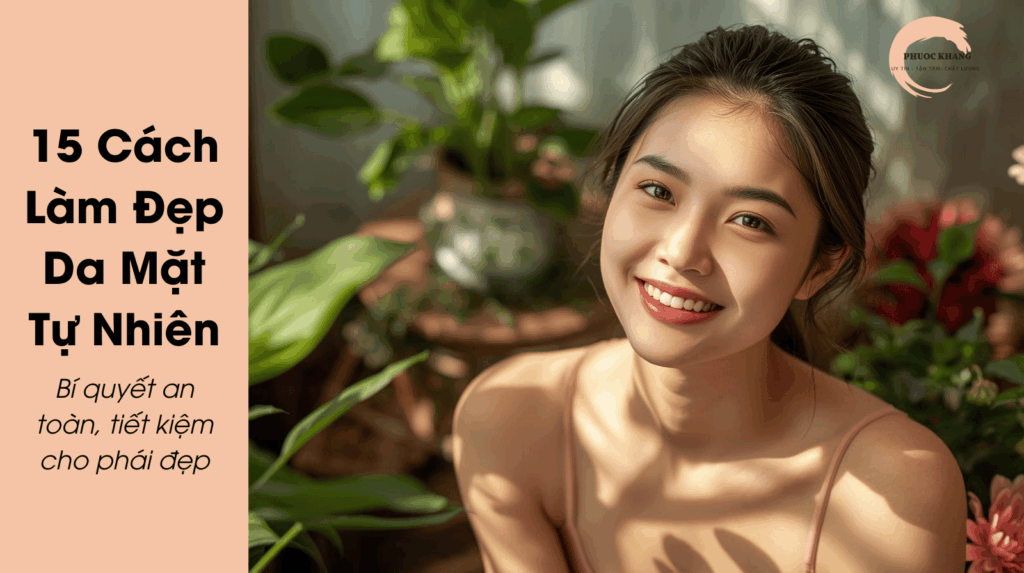 tổng hợp các cách làm đẹp da mặt tự nhiên an toàn và hiệu quả.